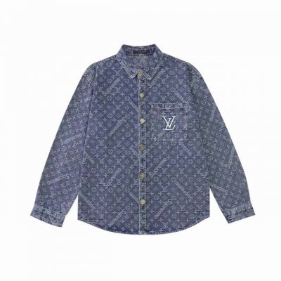 新款上新 市场最高版本 Louis Vuitton路易威登牛仔水洗牛仔夹克外套 每年Lv牛仔外套都难买的爆炸新款一出一如既往的火爆，等了太久真的是一件难求，有一