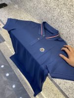 Mc盟扣莱高货品质夏季爆品相推荐 D高端订制新款起脚色织polo 商务休闲高端丝光珠地棉原版定制进口纱线色染 轻薄透气 上身丝滑舒适 高端大气经典百搭 码数.M