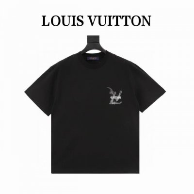 Louis Vuitton路易威登 烟雾Logo印花短袖 Size:Xs-Xl
