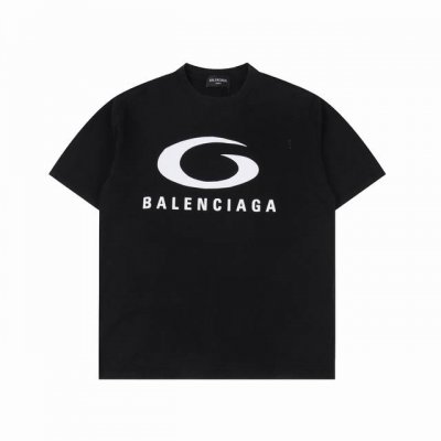 Balenciaga 巴黎世家 25Ss 白环Logo印花短袖T恤 Size:S-Xl