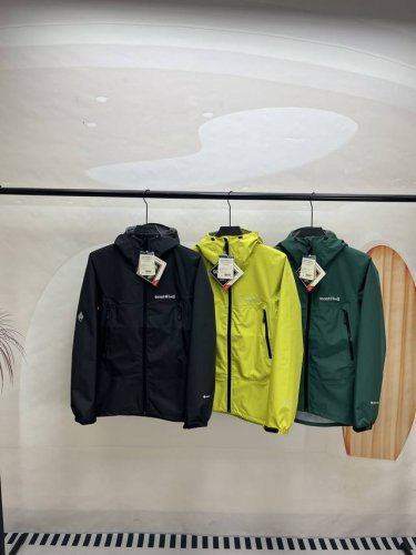 montbell 雨舞者Gore-Tex 宽松休闲纯色时尚百搭字母印花雨壳 户外远足 防水防风透气防雨冲锋衣 男女同款 各位户外探险爱好者，当你踏入未知山林、穿