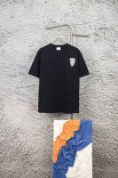 款号：Y137 巴宝莉Bbr Burberry 3D立体发泡印花大战马Logo短袖T恤 正儿八经270克纯棉双砂面料 所有面料均已提前做过缩水 品质第一 所见即