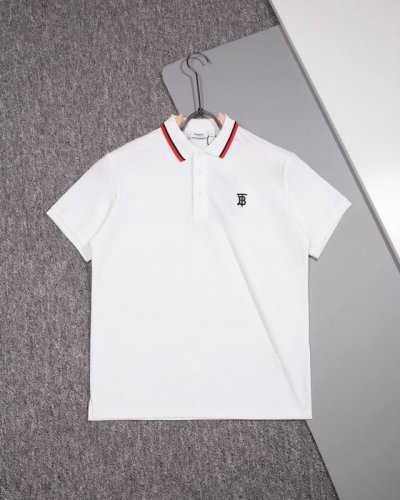 Burberry 巴宝莉 经典 格子拼接扣编织领 Logo 拼接polo衫 原版面料 官方同款 定制 同缸染面料 手感非常舒服 春夏最新砖柜同步 时尚又个性 超