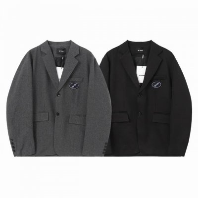 e002# We11Done西装圆标权志龙同款男女韩版Logo休闲西服外套 高品质 原版定制面料 原厂品质 做工细节做到极致 区别市场普通货 全套定制的原版辅料