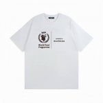 巴黎世家Balenciaga 玉米麦穗字母印花短袖百搭T恤短袖情侣款 面料：重磅双纱300G纯棉新疆长绒棉越洗越有质感穿上去不松垮不起球不掉色。 克重：绝对用料