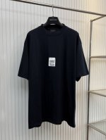 bal 巴黎25Ss520限定标签贴纸短袖T恤 Size: 1 2 3 4