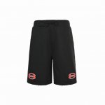 balenciaga 巴黎世家 25Ss 双环Logo印花短裤 采用进口印花工艺磨破工艺，布料采用毛圈纯棉 手感非常舒服 两侧开一字袋 时尚又个性，超级百搭的一