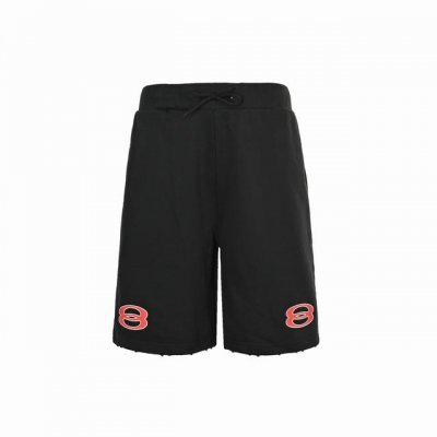 balenciaga 巴黎世家 25Ss 双环Logo印花短裤 采用进口印花工艺磨破工艺，布料采用毛圈纯棉 手感非常舒服 两侧开一字袋 时尚又个性，超级百搭的一