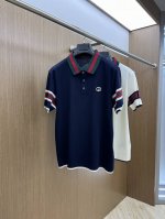 新款 Guc 高品质 25早春新款短袖Yyds 日常出门闭眼搭 定制朱地弹力棉面料短袖Polo衫T恤 魅力在于创造了简约奢华感的时尚,随意搭配感受英式风格独特气