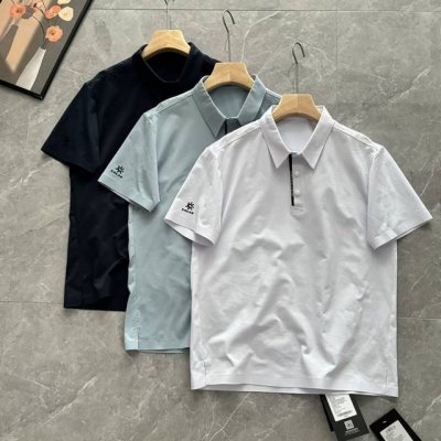 发 ，凯乐石Kailas 压胶工艺速干polo衫夏季防晒商务翻领快干透气运动短袖 M-Xxl 黑色 白色 浅蓝 原纱吸湿速干科技面料，此款科技面料他既有棉的质感