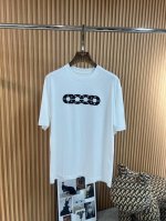 Good 2025春夏新款首发专柜最新款短袖圆领T恤 高端订制 设计前卫时尚！品牌Logo重工艺设计 高端定制高端丝光云朵棉面料.手感柔软.穿着舒适.专柜级别精