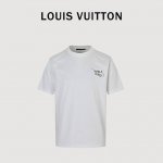 Louis Vuitton 路易威登 25Ss 火山印花短袖 客订300G双纱重磅面料，1:1螺纹，手感柔软舒适，上身亲肤透气，垂感佳，高清数码印花，前幅小标，