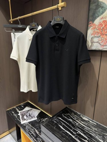 fd25S春夏新款商务休闲翻领短袖Polo，码数M-3Xl