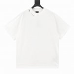 Balenciaga巴黎世家 25Ss新款红色胶带割破短袖 官网高版本 早春夏季最新巴黎世家单品 简约却不失奢潮范儿 采用32支足纱双265克纯棉，1*1双纱十