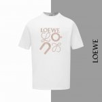 款号#Z12 罗意威新款大标粉色刺绣圆领短袖 loewe官网一致款式 面料 32支双纱280克纯棉面料 同缸同色织染螺纹 颜色一致 工艺 前片进口机器粉色大标万