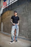 Wei 纪梵希独家专供新款春秋牛仔裤高端版本！专柜定制面料 透气舒适度高，细节无可挑剔，品牌元素设计理念，体现高品质。手感细腻柔软！呈现休闲裁剪，上身版型超赞！