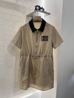 P310Dio*2025新品上架 抽绳工装连衣裙 定制Yb环保再生尼龙材质 质地轻薄透气 舒适好穿 拉链半开襟连衣裙版型 宽松舒适可调节 腰间抽绳轻松划分上短下