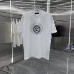 dg 2025春夏新款260克短袖T恤 个性印花 男女同款宽松版 S M L Xl Xxl 五个码 黑色 白色 咖啡色