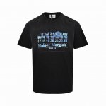 Maison Margiela 马吉拉 Mm6水洗数字印花短袖 重工洗水，喷马骝十炒盐，独家定织定染高克重紧密精梳棉面料，春夏最新砖柜同步 时尚又个性 百搭好看