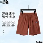 北面The North Face夏季男 男士美式潮流清凉感休闲短裤 百搭五分裤跑步健身裤 美式户外玩家必备 松紧腰速干短裤 7色潮搭 征服烈日与海浪 100%聚