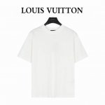 Louis Vuitton 路易威登 25Ss 暗纹大Logo榻榻米刺绣短袖T恤 购入原版开模打造，全套定制辅料，所有细节完美还原 定织定染260G纯棉双纱紧密