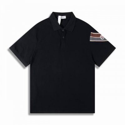 正确版高品质 蒙口25Ss新款 Moncler织带徽标经典三条杠织带点缀Polo衫 经典款袖部撞色织带点缀，不夸张的同时又能很好彰显细节，亮点合体的剪裁，面料采