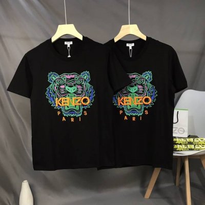 高品质 新款高田家Ken虎头情侣款字母虎头短袖T恤。简单整洁的配色，吸睛且高端大气！人手必备炸街款！ 胸前几十万针精工刺绣，依然保持一丝不苟的严谨态度，给您高端