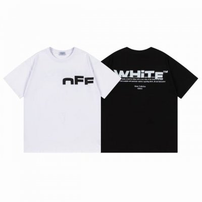 9059# Off White新款宽松版短袖T恤 尺码 S M L Xl 颜色 黑色 白色
