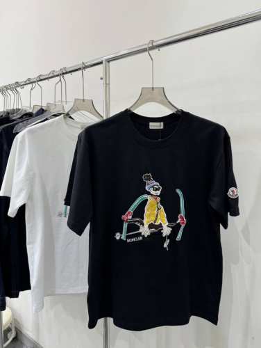 顶级刺绣版本 Moncler 蒙口Ss新款滑雪人偶重工刺绣圆领短袖T恤 春夏新品 重工刺绣 时尚百搭 滑雪玩偶 顶级制作工艺进口面料，采用进口高端订制面料，进口