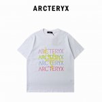 arcteryx始祖鸟2025春夏新品彩色大鸟Logo印花短袖T恤 面料采用260克重双纱精梳棉，定制32支1*1螺纹，成衣两遍水洗处理，面料舒适亲肤无异感，定