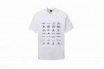 2423款 新款 balenciaga正面背面印花Archives Logos艺术标245克双纱面料 380克双纱螺纹.男女同款.宽松螺纹. 颜色 象牙白 码数