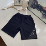 prada 普拉达 定制短裤 三角标拉链设计 官方同步 高版本 高品质 时尚个性 百搭潮流 纯原品质 原版面料 吊牌 领标 水洗麦 三标齐全 颜色: 黑色.藏青