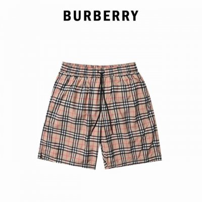 burberry 巴宝莉 经典格纹抽绳短裤 vintage 复古格短裤 选用弹力棉质面料制成 弹性裤腰 侧边插袋 贴边后袋 003 尺码 S-L
