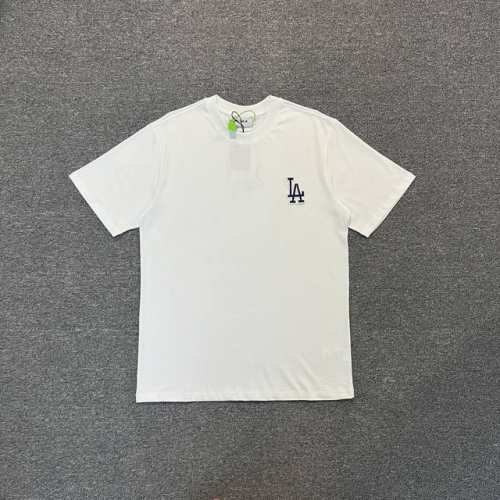 Xx070 Mlb纽约洋基队腰果花印花短袖T恤 纯棉定制面料 情侣款：S Xxl 黑色 白色
