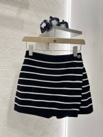 chane*新品 条纹针织裙裤
