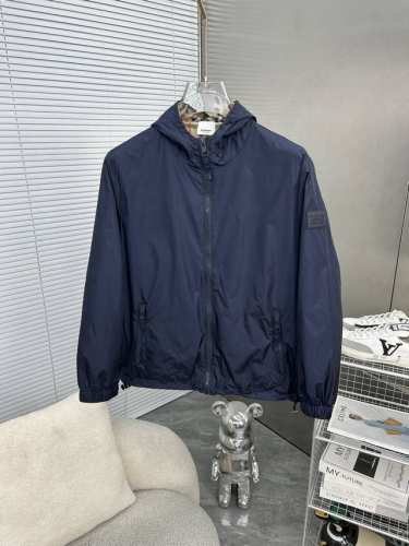 Burberry巴宝莉 专供新款原单男士夹克外套 渠道特供 高端货简约经典大爆款 原版聚酯纤维创新科技面料 简洁利落又清爽商务，品质做工细节经得起任何形式检验，
