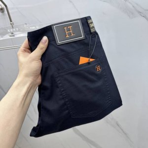 p250 Hermes·爱马仕 2025初夏新款原单经典五袋款休闲裤 小直筒裤型 超级有范，原单定制洗水 极品超级耐看 原版五金辅料开模！三标齐全 久洗不褪色不