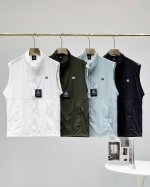 Kolon Sport可隆Stretch防泼水男士夏季立领轻薄 防风 防晒 马夹背心 爆火全网的品牌 想必家喻户晓 立体剪裁 立领设计 防风 防水 防尘 防晒