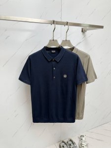 Zeg 2025春夏新款男士短袖针织polo衫，众多明星都爱穿的时尚百搭单品！胸前Logo皮革超级好看,喜欢经典简约的朋友,一定不能错过了这款！沉稳大气的品牌风