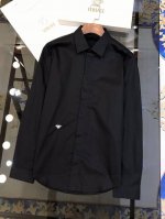 P190 D*Or 迪奥新款原单男士商务休闲长袖衬衫 官网同步售卖 修身版型 简约经典爆款定制双股120支府绸棉面料 手感柔软细腻 穿着亲肤舒适透气 面料质感与