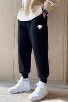 descente 迪桑特螺纹运动卫裤束脚裤收脚裤休闲裤子 ｜无敌版型｜｜男女同款｜ 面料采用超高品质华棉 最大的优点就是亲肤性跟保形性好 顶级面料带来超舒适上身