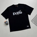 Evisu福神25Ss夏季新款胸前Evisu字母印花短袖T恤！ 采用40支240克双纱纯棉面料，手感细腻不起球不掉色。透气不闷热，柔软亲肤，品质保证。 胸前经典
