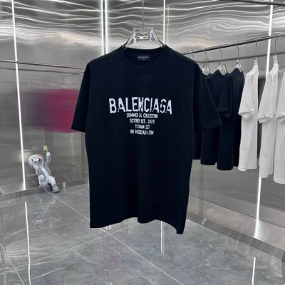 P120 Ble 2025春夏新款 个性印花 定制面料 上身超舒服男女同款宽松版 S M L Xl Xxl 五个码 黑色 白色 灰色