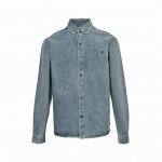 saint Laurent 圣罗兰 25Ss 刺绣标识牛仔衬衫外套 size:S-Xl