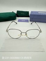 gucci 古驰眼镜框素颜框 配全套包装 货号：款231-Gg0880 C5 豹纹灰 被权志龙带火的眼镜太适合素颜啦，实至名归断货王！今年这么流行必须安排上呀