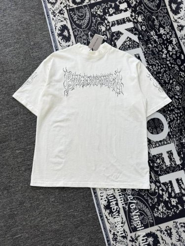 balenciaga 巴黎世家 25Ss Blcg 男女胸前火焰标识印花短袖T恤 轻奢主义，男女日常通勤穿搭必备单品，正确版本，随意对比！ 购入原版开模打造，面
