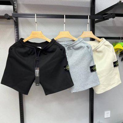 款号306 320G纯棉复合布 石头岛纯棉复合布基础款短裤 颜色：黑色，灰色，米色 尺码：S-Xl