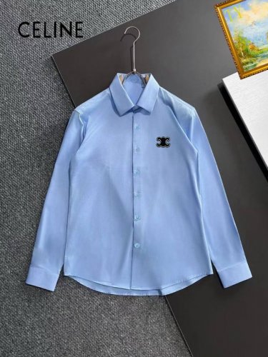 celine 衬衣 S-4Xl2025新款 高级定制 奢华极致王者风范 极致细腻3D全景皇室贵族图案 让多少人为之痴迷~ 秋冬穿着尤其显得好看 20欧洲米兰专柜