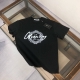 Agiv*Enchy 纪梵希 2025春夏最新款短袖T恤，男女同款定制专属纯棉面料，定制原版工艺螺纹，胸前印花字母Logo设计！简约大方，从容百搭，档次极高，完