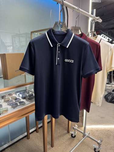 上新 25Ss G家 早春新款起脚中珠面料 Polo 原版定制 进口纱线色染 经典百搭 码数48-56